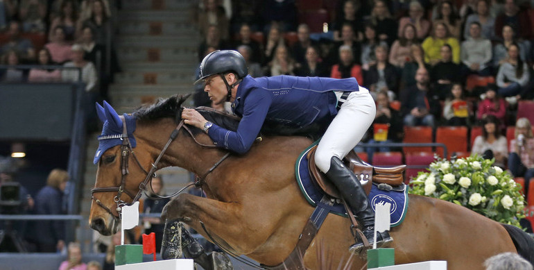 The horses and riders for CSI4* Sweden International Horse Show