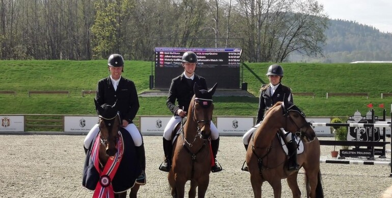 Sunday's CSI2* Grand Prix winners
