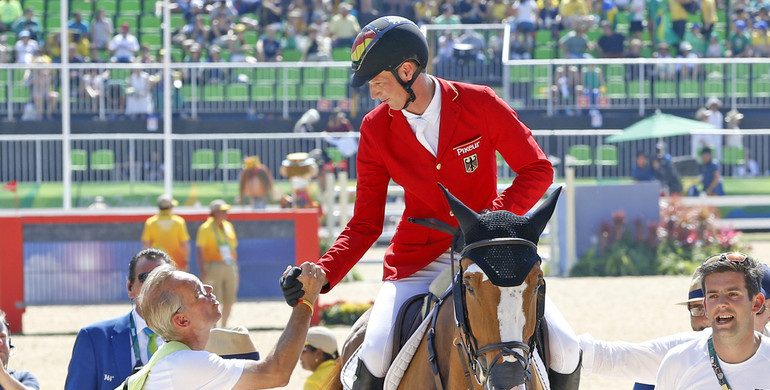 Daniel Deusser back competing on the German team