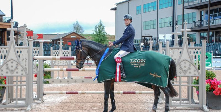 Santiago Lambre lands double-podium win in $36,000 1.45m Sunday Classic at Tryon Spring 1
