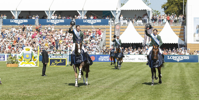 The horses, riders and teams for CSIO5* La Baule