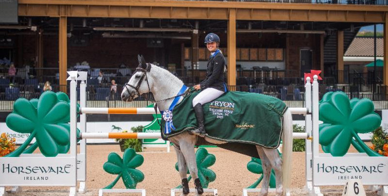 Kristen Vanderveen and Bull Run's Faustino de Tili collect 30th FEI win with Horseware Ireland Welcome Stake victory at TIEC