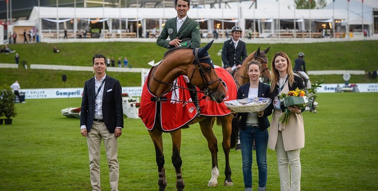 Marlon Modolo Zanotelli wins the Prize Metzgerei Gemperli in St. Gallen