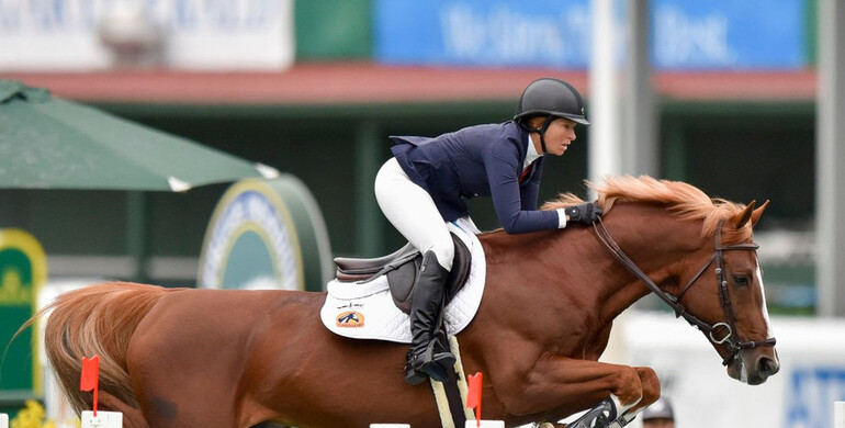 Beezie Madden and Darry Lou win the ATB Financial Cup at Spruce Meadows