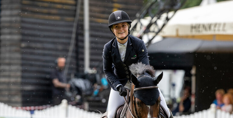 Chloe Reid wins the CSI4* Longines Grand Prix of Wiesbaden