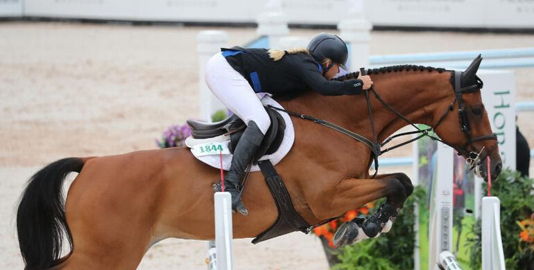 Kristen Vanderveen and Bull Run's Almighty clinch the Sunday Classic CSI4* at TIEC