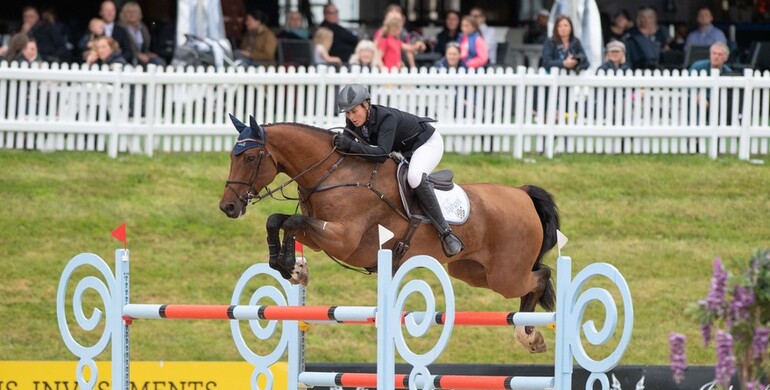 Holly sets her heart on a win  at the Equerry Bolesworth International Horse Show