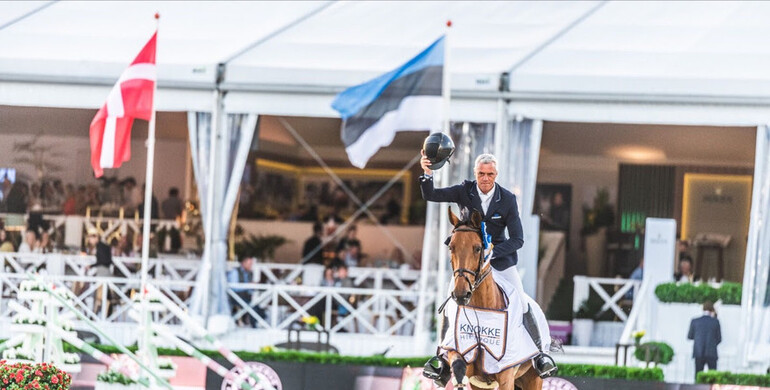 Home hero Dominique Hendrickx delivers in the CSI5* 1.50m presented by La Reserve