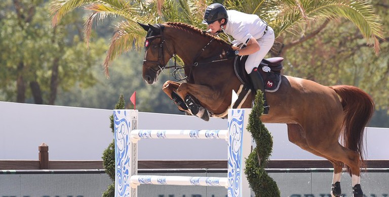 Pierre Marie Friant wins Friday's 1.50m class at Hubside Jumping