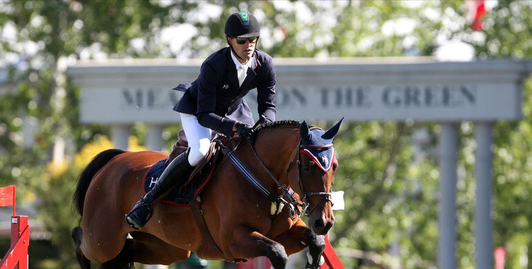 Eduardo Menezes win the Friends of the Meadows Cup at Spruce Meadows