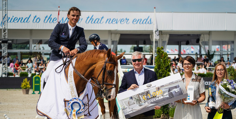 Simon Morssinkhof with home win in the Super Cup CSI2* 1.45m Grand Prix presented by Henders & Hazel