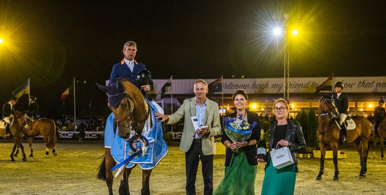 Henk van de Pol and Looyman Z win the Top Series CSI3* Grand Prix presented by Audi Coast Motors Knokke