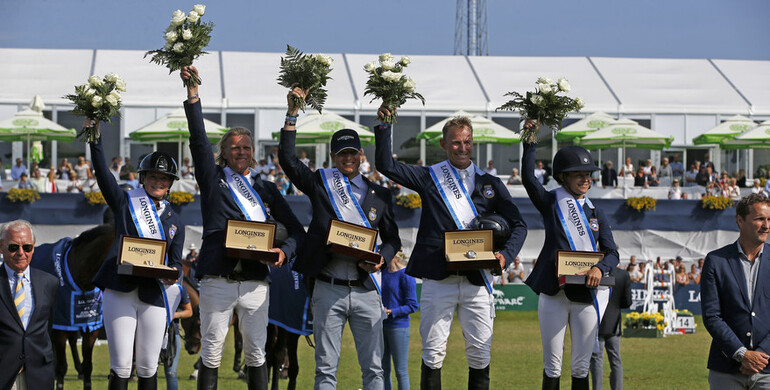 No Longines FEI Jumping Nations Cup™ in Falsterbo in 2021