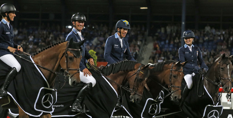 Sweden sweeps to victory in Mercedes-Benz Nations Cup in Aachen