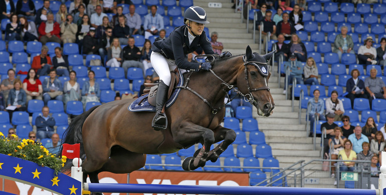 Evelina Tovek takes the win in the VBR-Prize at CHIO Aachen