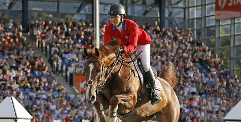 Beezie Madden and Garant win the Sparkassen Youngster Cup Final at CHIO Aachen