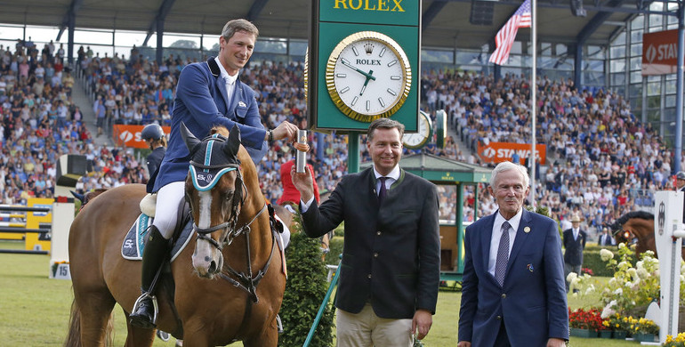 Daniel Deusser awarded as best jumping athlete at CHIO Aachen