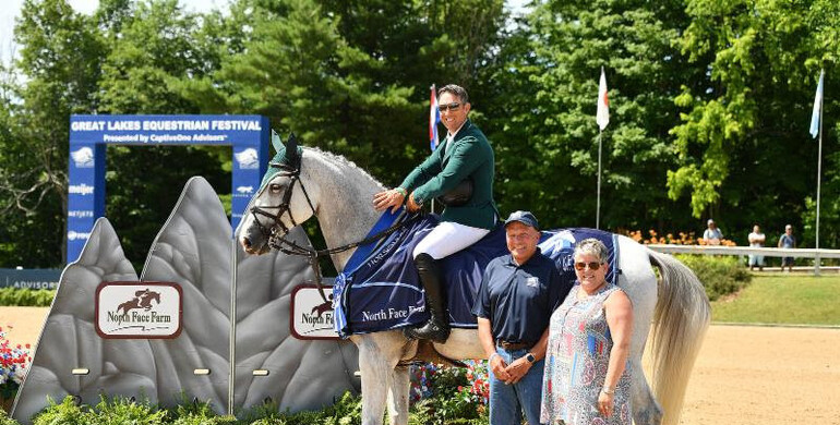 Ireland's Willie Tynan and Fancy Girl best $71,200 North Face Farm Grand Prix CSI2* at Great Lakes Equestrian Festival