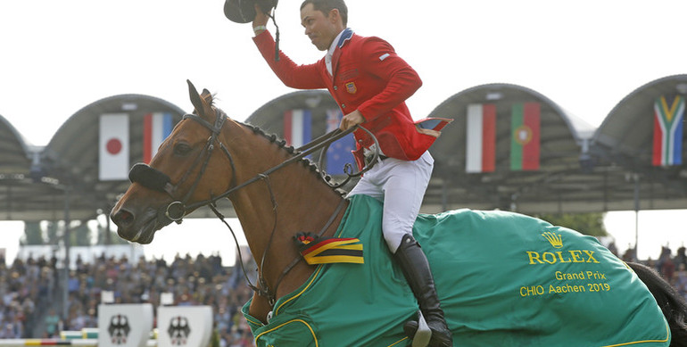 Magic moments from Kent Farrington's win in the €1.000.000 Rolex Grand Prix of Aachena