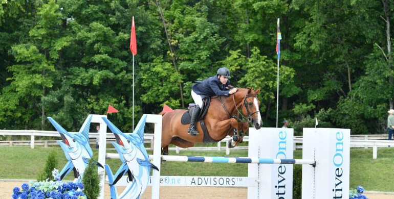 Santiago Lambre rides Ibabco to Flintfields Farm Grand Prix CSI2* victory at Great Lakes Equestrian Festival