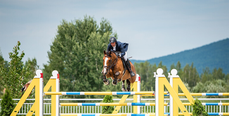 Andrew Kocher and Darius de W finish first at International Bromont