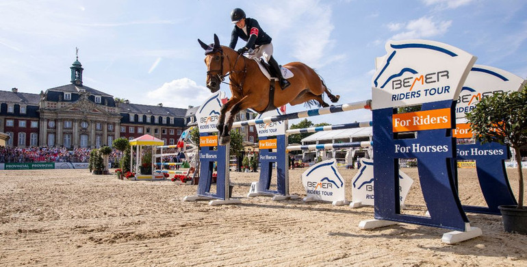 Charlotte Bettendorf makes it all the way to the top in Münster