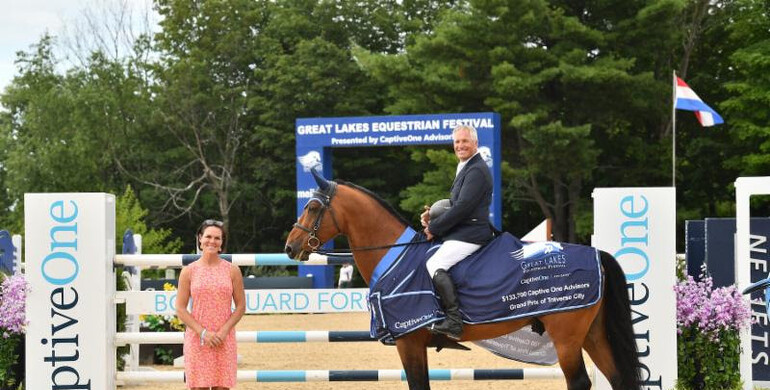 Jim Ifko wins CaptiveOne Advisors Great Lakes Grand Prix to conclude Great Lakes Equestrian Festival