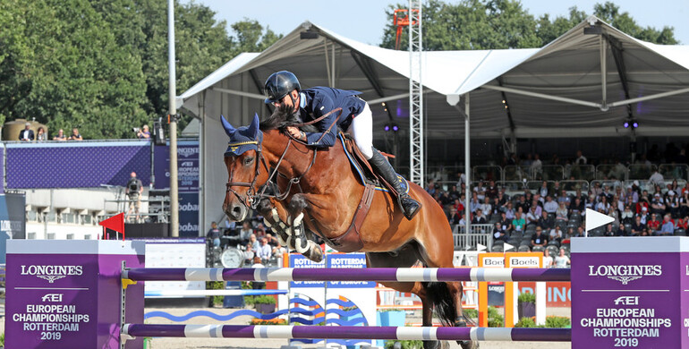 Reigning European Champions Peder Fredricson and H&M All In rule on the opening day in Rotterdam