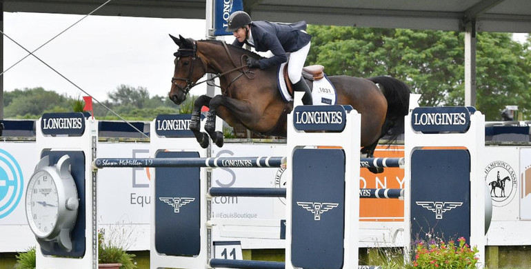 McLain Ward wins with new mount Silberrose at The Hampton Classic