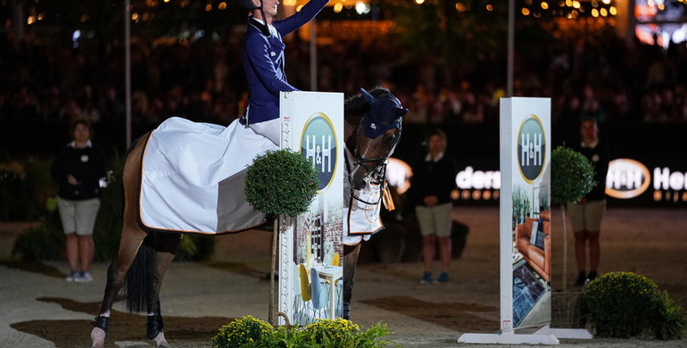 Daniel Deusser does it again to win the CSI5* 1.50m Henders & Hazel Prize at the Brussels Stephex Masters