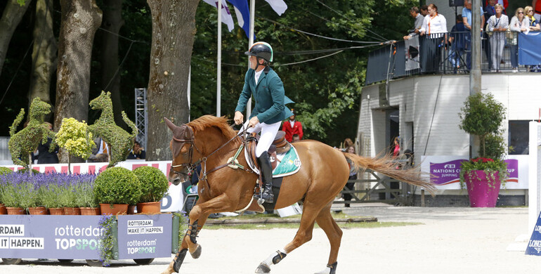 Shane Breen and Golden Hawk win the CSI4* Grand Prix qualifier in Valence