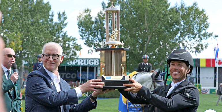 Kent Farrington and Jasper take the top honours in ATCO Solutions at Spruce Meadows 'Masters'