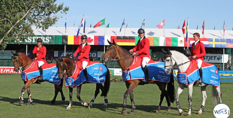 Belgium takes first-ever victory in the BMO Nations Cup at the Spruce Meadows 'Masters'