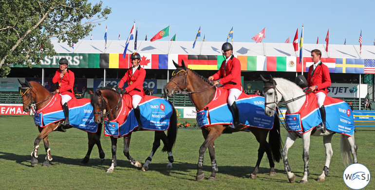 Belgium takes first-ever victory in the BMO Nations Cup at the Spruce Meadows 'Masters'