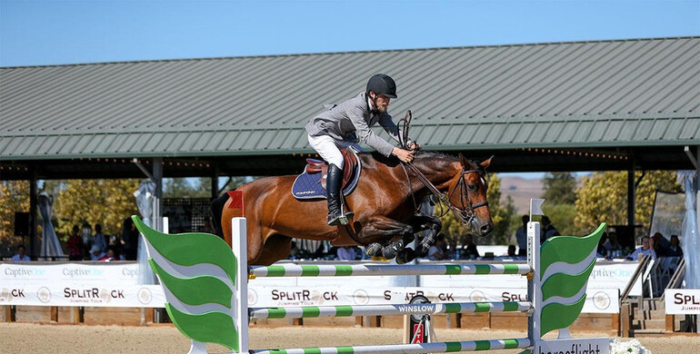 Cook flies home in the $100,000 1.45m FEI Grand Prix presented by Horseflight at Split Rock Jumping Tour's Sonoma International CSI2*