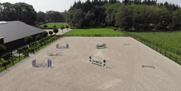 New private showjumping stable to rent in Veldhoven, the Netherlands, in the heart of the showjumping competition world