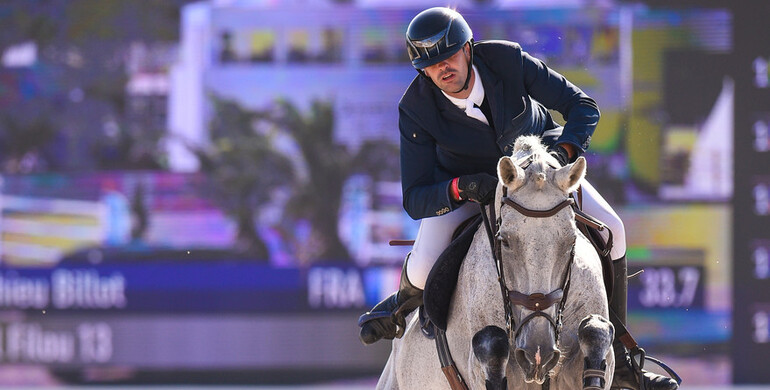 Mathieu Billot on top in Friday’s Grand Prix qualifier at Hubside Jumping