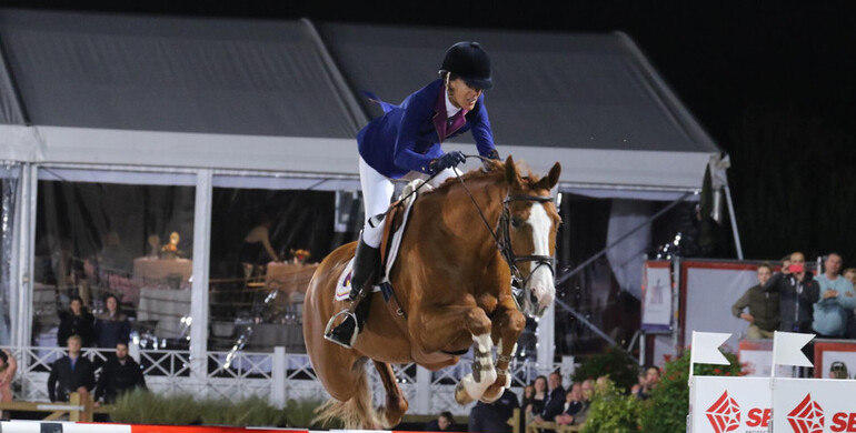 Luciana Diniz and Fit For Fun win Saturday’s Grand Prix qualifier at Waregem Horse Week