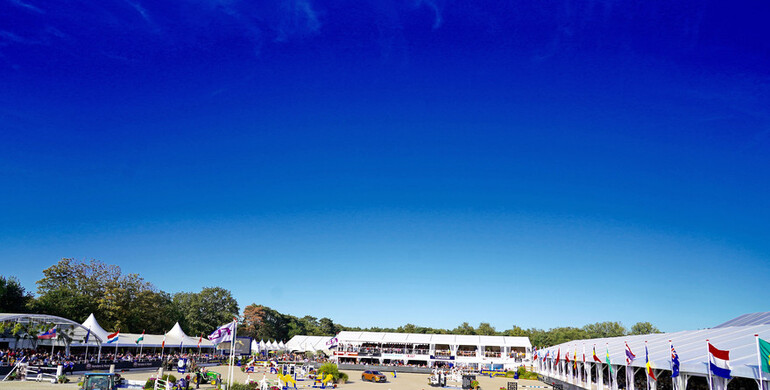 The horses and riders for the FEI WBFSH Jumping World Breeding Championships for Young Horses 2021