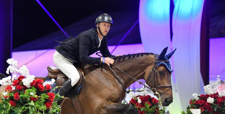 Viggo Björklund blazes to victory aboard Zaloubet at the FEI Welcome Grand Prix at Sacramento International