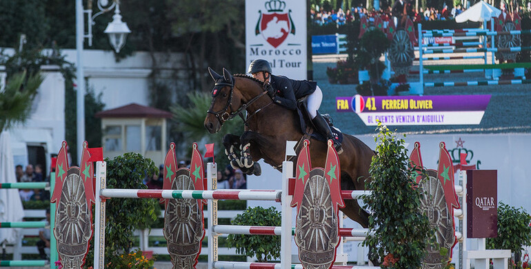 Olivier Perreau takes the CSI4*-W Grand Prix of Tetouan