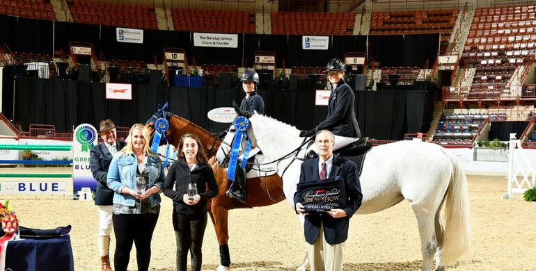 Ballard and Shulman tie for first in the Keystone Classic Speed Stake at Pennsylvania National Horse Show