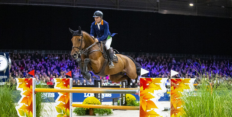 Henk van de Pol and Looyman Z make it a double at Jumping Indoor Maastricht
