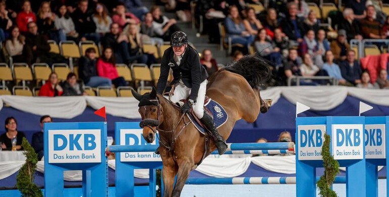 Guido Klatte makes it another German win in the CSI4* Deutschen Kreditbank AG Grand Prix at Munich Indoors