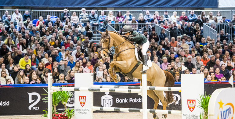 Janika Sprunger and King Edward win the CSI4*-W Grand Prix of Poznan