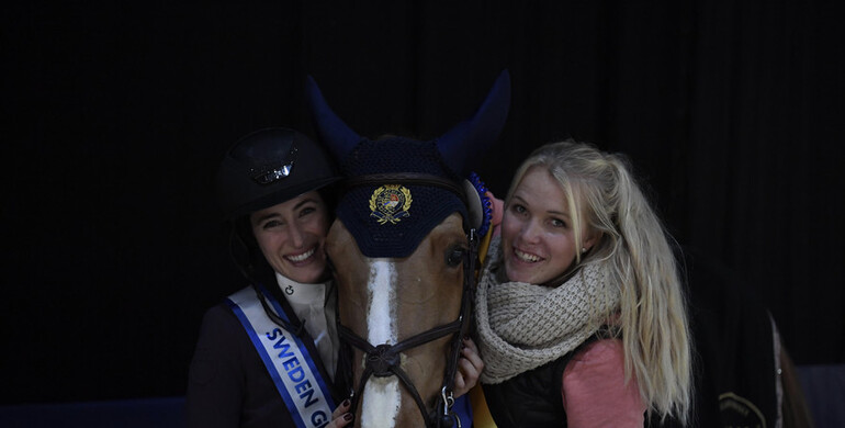 Jessica Springsteen and Volage du Val Henry win the Sweden H&M Grand Prix