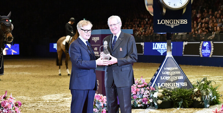 FEI Jumping Director John Roche honoured for his service to the equestrian sports