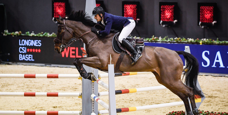 Julien Epaillard and Queeletta win the Prize of Grand Hotel Les Trois Rois in Basel