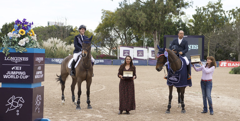 Sanchez-Cozar and Azcárraga share the sash in Guadalajara