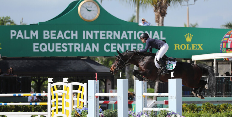 Beezie Madden and Georgina Bloomberg win on opening day of CSI5* competition at WEF